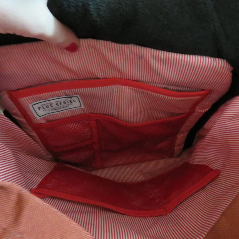 HERSCHEL SUPPLY CO Plus Series Colorblock Block Party Retro Laptop Tote Bag - Picture 15 of 16